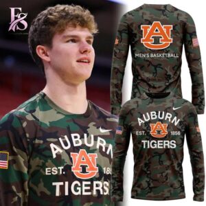 2025 Auburn Tigers Basketball Military Appreciation Hoodie 2 jpg with a sleek design made for all-day comfort.