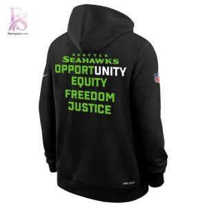 The Inspire Change Seattle Seahawks Hoodie offers a balanced mix of style and versatility.