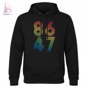86 47 Anti Trump Rainbow Shirt 1 jpg photographed to showcase texture, printing accuracy, and build quality.