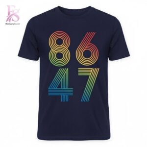 86 47 Anti Trump Rainbow Shirt 2 jpg photographed to showcase texture, printing accuracy, and build quality.
