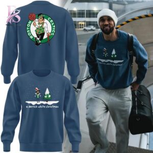 The A Derrick White Christmas Boston Celtics Hoodie offers a balanced mix of style and versatility.