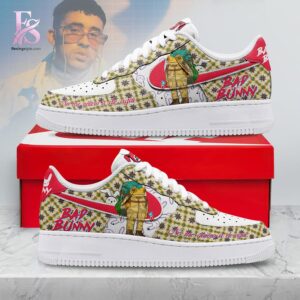 The Bad Bunny No me quiero ir de aqui Air Force Shoes offers a balanced mix of style and versatility.