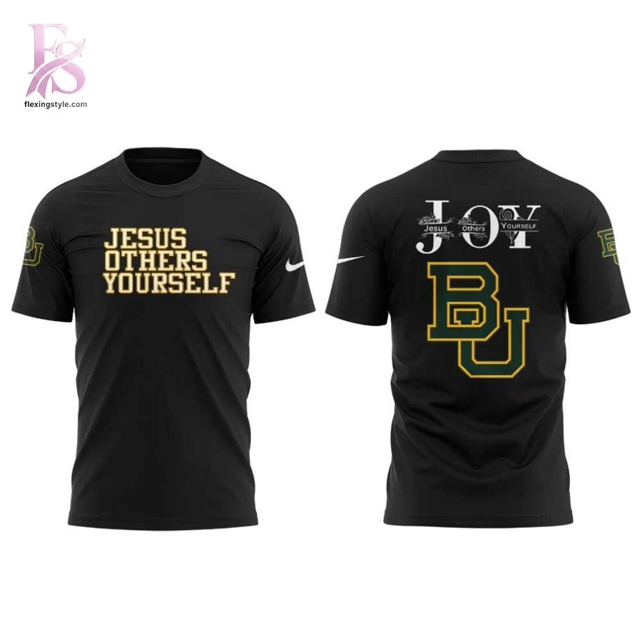 The Baylor Men s Basketball Jesus Others Yourself Shirt is designed to fit effortlessly into everyday style.