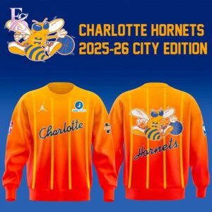 Charlotte Hornets 2025 26 City Edition Hoodie 3 jpg photographed to showcase texture, printing accuracy, and build quality.