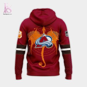 Colorado Avalanche 2025 Fourth Wing Night Hoodie 3 jpg with a sleek design made for all-day comfort.
