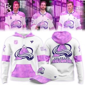 Colorado Avalanche Hockey Fights Cancer Night Hoodie 2025 1 jpg with a sleek design made for all-day comfort.