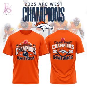 The Denver Broncos NFL AFC West CHAMPIONS Hoodie offers a balanced mix of style and versatility.