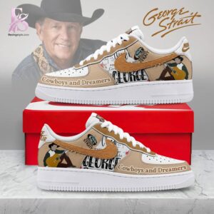 The George Strait Cowboys and Dreamers Air Force Shoes offers a balanced mix of style and versatility.
