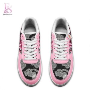 High-resolution image of the Goku Black Rose Dragon Ball Air Force Shoes suitable for online product display.