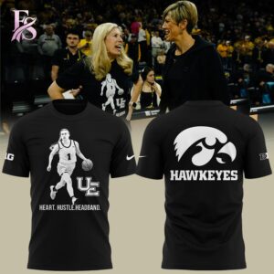 Heart Hustle Headband Home Iowa Hawkeyes Shirt 1 jpg photographed to showcase texture, printing accuracy, and build quality.