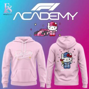 Hello Kitty and Friends x F1 Academy pink sweatshirt 4 jpg with a sleek design made for all-day comfort.