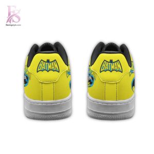 High-resolution image of the I Am Batman Nike Air Force Shoes suitable for online product display.