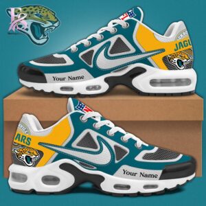 The Jacksonville Jaguars Air Max TN Shoes is designed to fit effortlessly into everyday style.