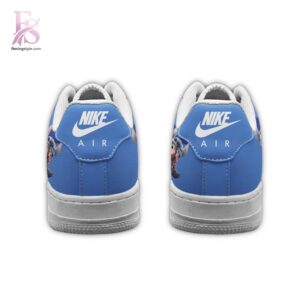 High-resolution image of the Just A Girl Who Loves Stitch Air Force Shoes suitable for online product display.