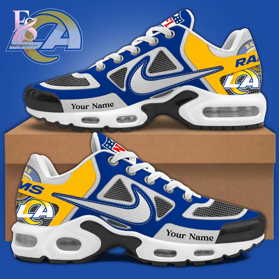 The Los Angeles Rams Air Max TN Shoes is designed to fit effortlessly into everyday style.