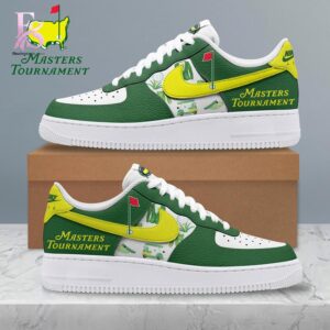 Masters Tournament Air Force Shoes jpg photographed to showcase texture, printing accuracy, and build quality.