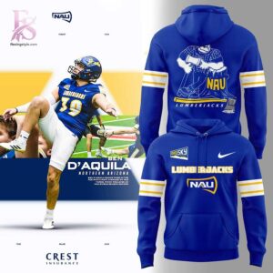 The NAU Lumberjacks throwing it back for Homecoming Hoodie is designed to fit effortlessly into everyday style.