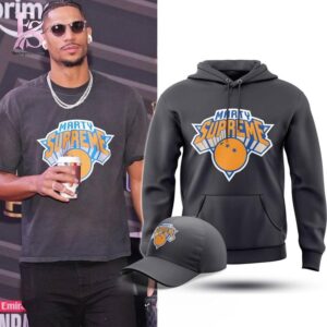 The New York Knicks Marty Supreme Hoodie offers a balanced mix of style and versatility.