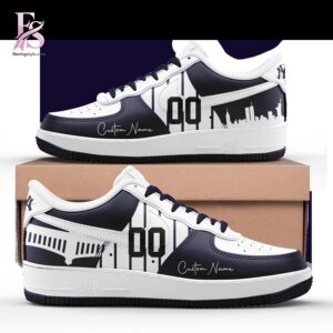 The New York Yankees City Custom Nike Air Force Shoes is designed to fit effortlessly into everyday style.