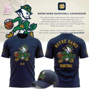 The Notre Dame Fighting Irish Under Armour Basketball Leprechaun T shirt offers a balanced mix of style and versatility.
