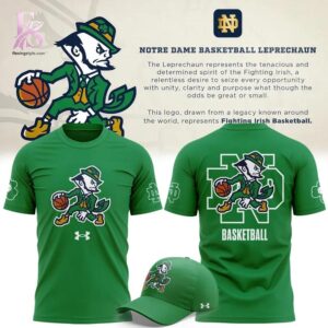 The Notre Dame Fighting Irish Under Armour Basketball Leprechaun T shirt offers a balanced mix of style and versatility.