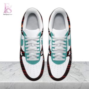 High-resolution image of the Oklahoma City Thunder Air Force Shoes suitable for online product display.