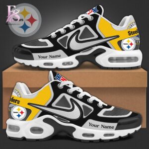 The Pittsburgh Steelers TN Air Max Shoes is designed to fit effortlessly into everyday style.