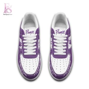Prince Purple Nike Air Force jpg photographed to showcase texture, printing accuracy, and build quality.
