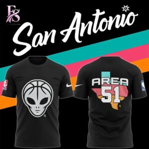 The San Antonio Spurs City Edition AREA Hoodie offers a balanced mix of style and versatility.