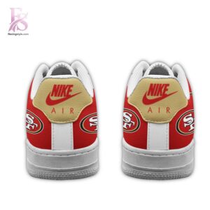 The San Francisco ers Air Force Shoes offers a balanced mix of style and versatility.