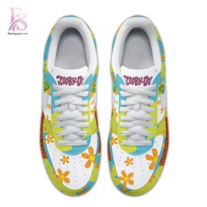Scooby Doo The Mystery Machine Nike Air Force jpg photographed to showcase texture, printing accuracy, and build quality.