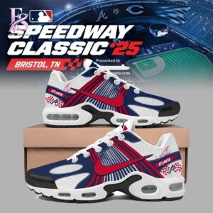 The Speedway Classic Atlanta Braves Air Max TN Shoes is designed to fit effortlessly into everyday style.