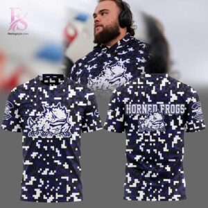 The TCU Horned Frogs Digital Camo Hoodie is designed to fit effortlessly into everyday style.