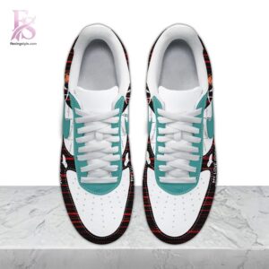 High-resolution image of the The Weeknd Dancing In The Flames Air Force Shoes suitable for online product display.