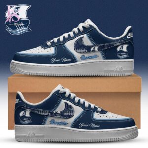 High-resolution image of the Toronto Argonauts CFL Air Force Shoes suitable for online product display.