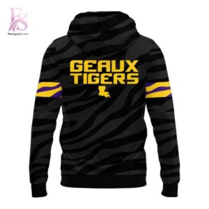 The 2026 Black Uniform LSU Tigers Women s Basketball Hoodie 3 keeps your look clean and comfortable.