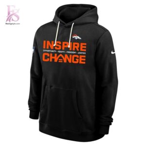 The Denver Broncos Inspire Change Hoodie is ready for casual and active days.