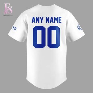 The 2026 Kentucky Wildcats Baseball White Uniform Baseball Jersey 3 keeps your look clean and comfortable.