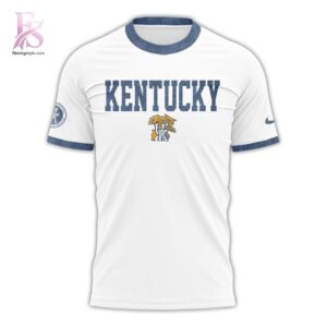 The Kentucky Wildcats men s basketball Throwback T Shirt is ready for casual and active days.