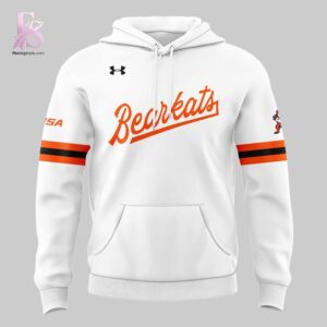 The 2026 White Uniform Sam Houston Bearkats Baseball Hoodie 2 keeps your look clean and comfortable.