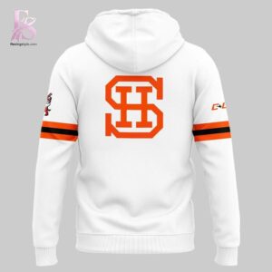 The 2026 White Uniform Sam Houston Bearkats Baseball Hoodie 3 keeps your look clean and comfortable.