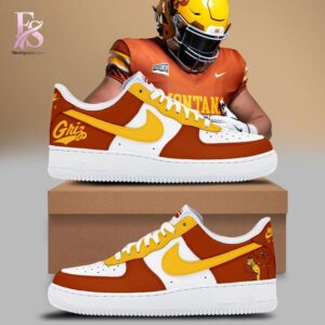 High quality fashion product designed for everyday wear and comfort 995 Montana Grizzlies Throwbacks Uniform Air Forces Shoes 1