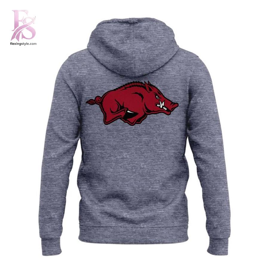 The Arkansas Razorbacks Baseball Hoodie 3 keeps your look clean and comfortable.