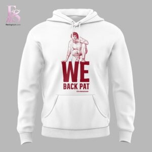 The Arkansas Razorbacks Basketball We Back Pat Hoodie 2 keeps your look clean and comfortable.