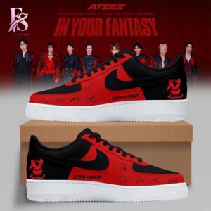 The Ateez In Your Fantasy World Tour 2026 Air Force Shoes 1 is made to feel good and look good.