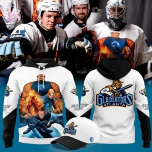 The Atlanta Gladiators MARVEL SUPER HERO NIGHT Hoodie offers a balanced mix of style and versatility.
