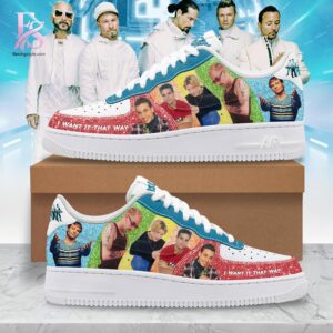 A relaxed style option, the Backstreet Boys I Want It That Way Nike Air Force fits many outfits.