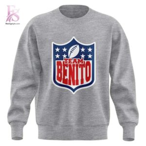 Easy to wear, the Bad Bunny x Super Bowl Team Benito Sweatshirt 2 fits everyday outfits.