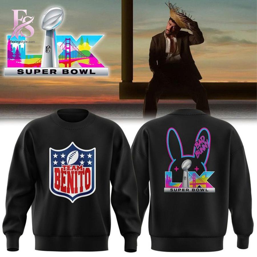 Easy to wear, the Bad Bunny x Super Bowl Team Benito Sweatshirt 4 fits everyday outfits.