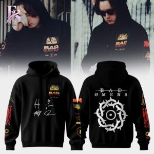 The Bad Omens Do You Feel Love Tour Hoodie 1 is made to feel good and look good.